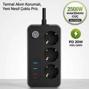 AKIM KORUMALI PRİZ