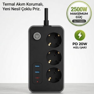 AKIM KORUMALI PRİZ